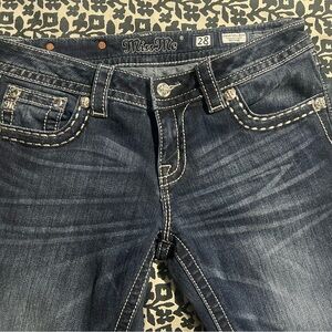 Miss Me Fleur De Lis Jeans